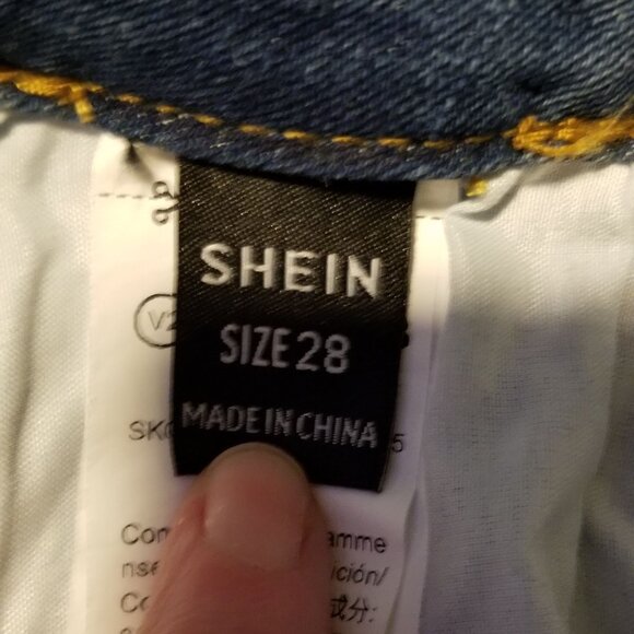 TALL SHEIN flare stretch jeans, size 28 - Picture 4 of 8